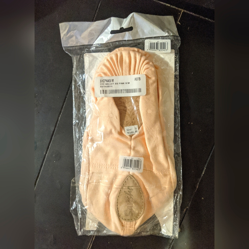 Sansha ProC1 Canvas Pink Ballet Shoe - Picture 2 of 3
